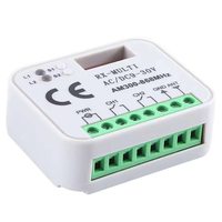 Récepteur universel de télécommande de porte de garage 2 canaux 9-30V à code fixe et à code variable
