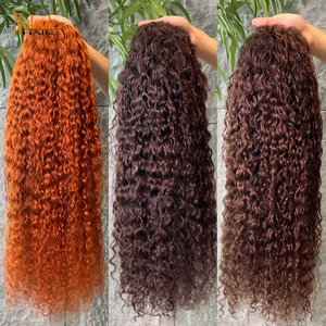 Perruque <span class=keywords><strong>Nulook</strong></span> Hair 12A Water Wave en cheveux humains, Lace Front, Perruque frontale HD 13x6, Perruques sans colle en cheveux humains, Perruques en cheveux humains bruts - Product Image 2