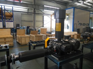 Soplador de lóbulos rotativos GRB Roots de 3 lóbulos, soplador de aire industrial de alto flujo - Product Image 3