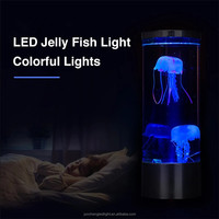 Décoration de noël Led veilleuse Portable Led gelée poisson Design lumière multicolore changeante lampara medusa led