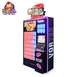 Challenge губная помада монета управление клетчатый магазин прибыльный витрина аркадная коробка подарок игровой автомат призовой торговый автомат