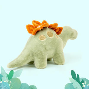 कार्टून सिमुलेशन जुरासेसिक डायनासोर प्लग खिलौने नरम स्टेगोसॉरस डिनो प्लसी भरे हुए जानवर कुत्तों के लिए खिलौने - Product Image 3