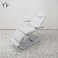 Table de lit de massage pour salon de beauté du visage électrique chiropratique au design moderne réglable, canapé cosmétique blanc avec cama de masaje