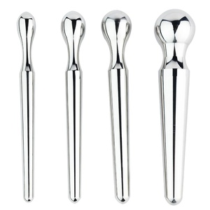 Tapón Uretral de Acero Inoxidable Grueso para Masaje de Próstata, 4 Tamaños XL, Juguetes Sexuales para Retrasar la Eyaculación, para Hombres y Mujeres, Masturbador Masculino - Product Image 4