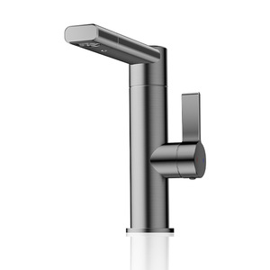 Modern Basin Faucet Single Handle Deck Mounted 360 Degree Rotation Rust Proof For Bathroom Washbasin - Product Image 1
