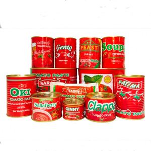 Tomates En bảo tồn đôi tập trung 2200g nước sốt cà chua Trung Quốc qualite Superieur Tomate Pate concentr - Product Image 5