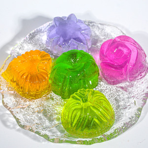 עבודת יד מגוון רחב סבון פרי קשת גיאומטרי חידוש צורות סבונים טיפוח עור טבעי לניקוי תווית - Product Image 2