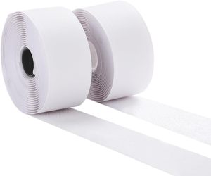 Bande auto-agrippante standard de 50 mm en nylon 100 % <span class=keywords><strong>blanc</strong></span> de qualité supérieure, personnalisable, pour la couture - Product Image 1