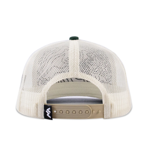Gorra Trucker de 5 Paneles con Estilo Clásico, Parche de Goma Personalizado, Logotipo Bordado en 3D, Malla Trasera y Bandera - Product Image 4