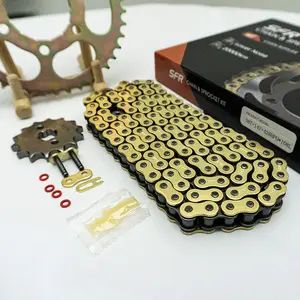 New 428hpo xe máy truyền Gear & Chain Kit với O-ring bánh phụ tùng cho xe máy truyền