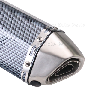 Silencieux de moto amovible <span class=keywords><strong>DB</strong></span> <span class=keywords><strong>Killer</strong></span>, entrée 51 mm, sortie 105 mm, corps 105 mm, longueur totale 360 mm - Product Image 5