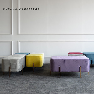 Gorman Furniture Creative Designer Furniture Elephant POUF /Elephant POUF Cloth Art Sofa Chair <strong>Low</strong> Stool Foot Change <strong>Footstool</strong> - Product Image 3