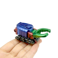 Promo Panas 5 in 1 Robot Serangga Transformasi Mainan DIY Perakitan Kombinasi Figur Aksi Mainan Bangunan Hadiah Anak dengan Permainan Edukatif