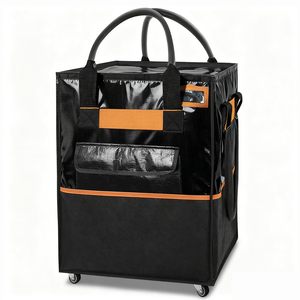 Portable Personal Shopping <b>Cart</b> <b>Foldable</b> Moving Heavy Duty Stair Climbing Hand Truck Dolly 330Lbs Folding Shopping <b>Cart</b> - Product Image 1