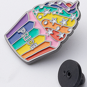 Custom Cute Boba anime cartoons <strong>Cat</strong> Tea Enamel Pin Hard Enamel Pin Manufacture - Product Image 2