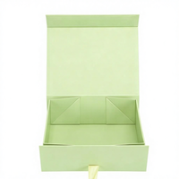 Boîte d'emballage en carton rigide magnétique de taille personnalisée, recyclable, luxe, pliable, avec couvercle magnétique