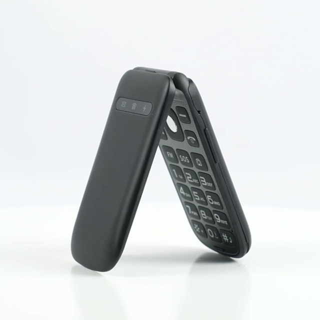 X-209 4G LTE Senior Flip Phone SOS Emergency Button Multi-Language (Spanish/German) Dual SIM TFT Display 1000-1499mAh Battery