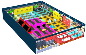 Château gonflable de terrain de jeu d'intérieur avec le parc d'attractions différent de <span class=keywords><strong>jeux</strong></span> d'obstacle pour le centre commercial - Product Image 4