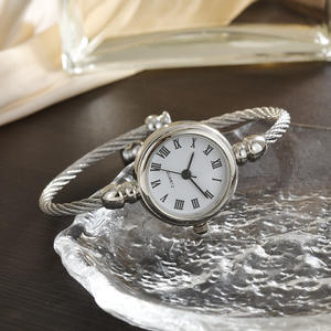 Montre numérique ovale LED de luxe All-Roman, unisexe, sportive, simple, polyvalente, petit bracelet ouvert avec alarme - Product Image 4