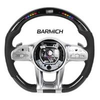 Volant sport en cuir LED intelligent et personnalisé pour Mercedes Classe A/B/C/E/G/S, CL, GL, W222 - Modèle Barmich