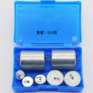 Metal weight combination 10g*1/20g*2/50g*2/200g*2 combination weight lever mechanics <b>physics</b> experiment - Product Image 2