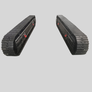 Người bán tốt nhất tải 5 tấn Kích thước tùy chỉnh <span class=keywords><strong>Crawler</strong></span> Chassis gắn động cơ thủy lực theo dõi khung gầm theo dõi tàu sân bay nền tảng - Product Image 6