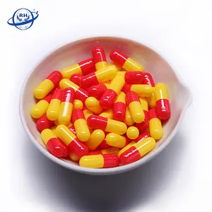 Popular raw material for empty hard gelatin capsule shell private labeling capsule