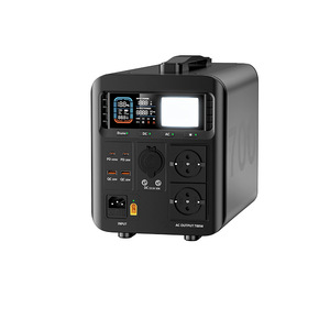 Inversor Bidireccional de 700W con Batería LiFePO4 Modelo K700, Sistema de Almacenamiento de Energía Solar, Fuente de Alimentación Portátil de Onda Sinusoidal Pura para Exteriores - Product Image 1