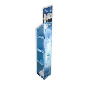 Présentoir de sol en carton ondulé personnalisé avec impression couleur pour la promotion de snacks, boissons, <span class=keywords><strong>vodka</strong></span> et bière - Product Image 6