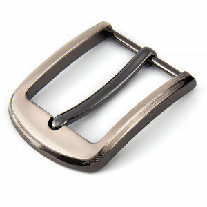 Hebilla de aleación hecha en fábrica con cinturón de cuero Pu hebilla asequible de alta calidad - Product Image 2