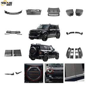 Kit de Carrocería Completo de Fibra de Carbono Estilo MS para Land Rover Defender - Alerón Delantero, Faldones Laterales, Difusor Trasero y Arcos Anchos - Product Image 1