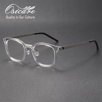 Lunettes de vue de marque de créateur de haute qualité, montures optiques en titane premium pour hommes