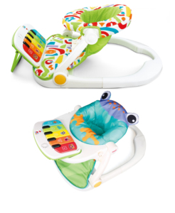 <span class=keywords><strong>Silla</strong></span> de Piso Plegable de Lujo para Bebés e Infantes con Piano y Bandeja de Alimentación, Teclado Musical, Juguetes para Niños - Product Image 1