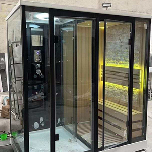 ห้องซาวน่าแบบไอน้ำเปียกและแห้งสำหรับห้องซาวน่าอัจฉริยะทันสมัยทันสมัยทันสมัย - Product Image 5