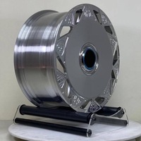 Jantes en alliage forgé sur mesure, monobloc, chromées, motif triangulaire, 20, 21, 22 pouces, 5x112, 5x130, pour Mercedes Maybach