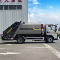 Camion de ramassage des déchets JAC Junling E3 4x2 manuel, diesel, hydraulique, chargement arrière