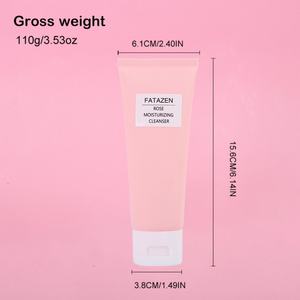 FATAZEN Etiqueta Privada Hidratante Profundo Espuma Limpiador Facial OEM ODM Anti-Acné Suavizante Gel de Lavado de Cara para Piel Dañada - Product Image 6