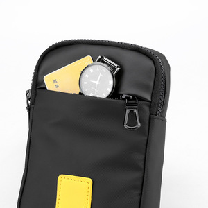 Bolso de pecho personalizado Unisex para hombre, bolso de pecho cruzado informal de viaje diario, bolso de hombro ligero de poliéster - Product Image 5