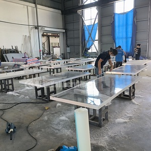 Piscine et zone terrestre en acrylique à température contrôlée de luxe moderne pour les expositions d'aquariums - Product Image 4