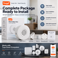 Sirène Intérieure Intelligente Tuya WiFi Zigbee HC-109WF, Alarme Sonore et Lumineuse 105 dB pour Système d'Automatisation de Sécurité Domestique Intelligente