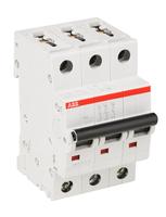 Disjoncteur miniature de type D System Pro M Compact S203-d32, 3 pôles, capacité de coupure 6 kA, 32 A, 440 V CA, 2cds253001r0321
