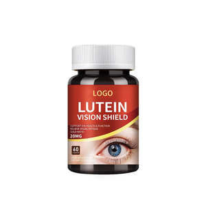 كبسولات لوتين للعناية بالعين للبالغين، زجاجة تحتوي على 60 كبسولة، تخفف من ضبابية الرؤية والرؤية المزدوجة وجفاف العين - آمنة - Product Image 1