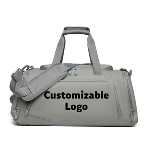 حقيبة رياضية فاخرة للجنسين مخصصة بشعار، سعة كبيرة، مقاومة للماء، مصنوعة من البوليستر أكسفورد، للسفر والرياضة واللياقة البدنية - Product Image 2
