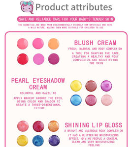 Nouvel ensemble de jouets de <span class=keywords><strong>maquillage</strong></span> pour filles, jeu de simulation, cadeau de princesse, valise, trousse de <span class=keywords><strong>maquillage</strong></span> - Product Image 5