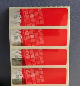 FQC-08920 coa Đỏ giành chiến thắng <span class=keywords><strong>10</strong></span> nhãn dán coa chuyên nghiệp kích hoạt trực tuyến trong hệ điều hành Chứng Khoán hợp lệ vĩnh viễn - Product Image 3