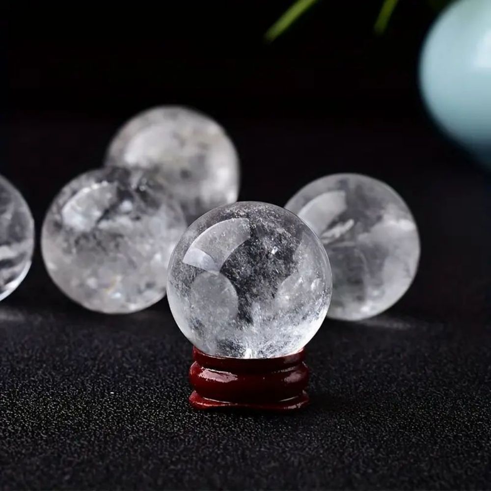 White crystal ball