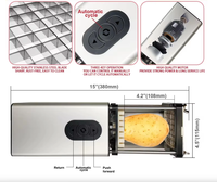 Hachoir multifonctionnel pour la maison, coupe-frites électrique de haute qualité, coupe-légumes, machine à couper les chips de pommes de terre