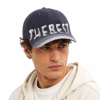 Gorras de Béisbol Deportivas Unisex Estilo Americano con Logotipo Personalizado Bordado a Mano, 100% Algodón, Ajustables
