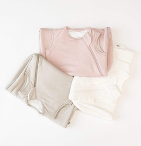 Commercio all'ingrosso quattro stagioni con cerniera per bambini sacco a pelo di bambù in Spandex senza maniche per neonati - Product Image 1