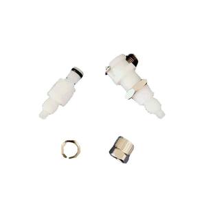 Conector Rápido de Plástico POM Serie M de 1/8 Pulgada con Tuerca de Bloqueo para Uso Médico, Alimentario e Industrial - Product Image 2